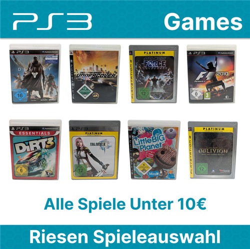 Playstation spiele unter - 3,