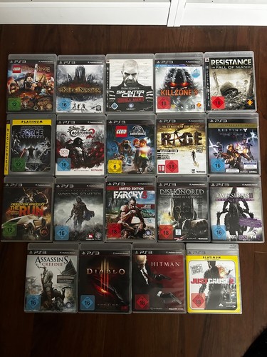 Ps3 spielesammlung - ps3,