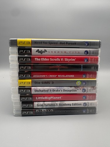 10x ps3 spiele sony - 10x,