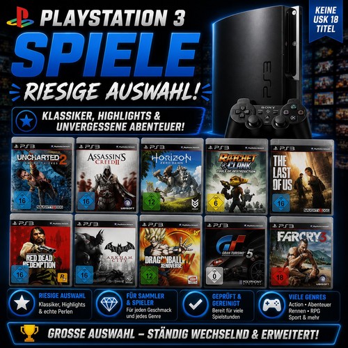 Ps3 spiele auswahl - ps3,