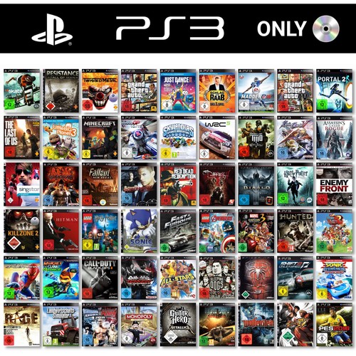 Ps3 playstation nur cd - 3, (nur