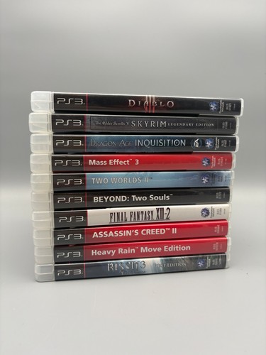 10x ps3 spiele sony - ps3, (sony