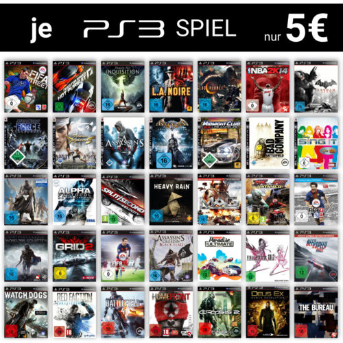 Ps3 playstation spiele wahl - ps3,