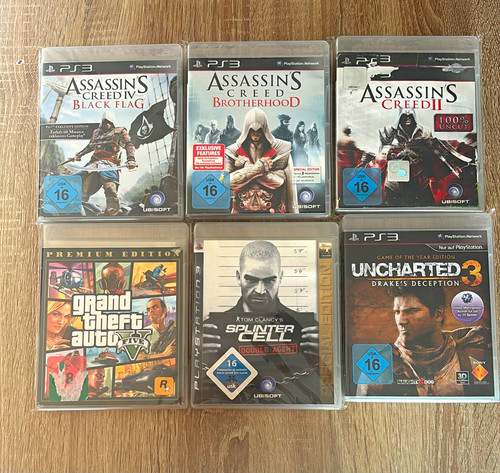Ps3 spielepaket assassin s - ps3, 6x